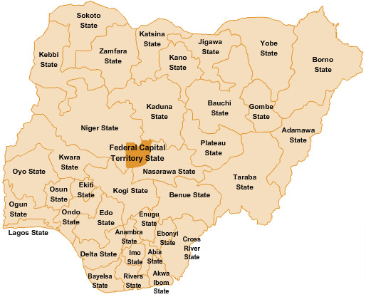 Federal Capital Territory (FCT) Abuja Map